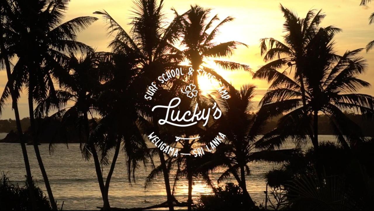 Lucky'S Surf Camp Bed & Breakfast Weligama Exterior photo